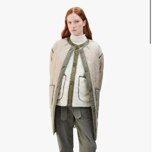 Marfa Stance S SHEARLING QUILT LINER NATURAL WHITE / YELLOW - Picture 4 of 15